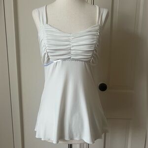 White Angelic 2000s Top
